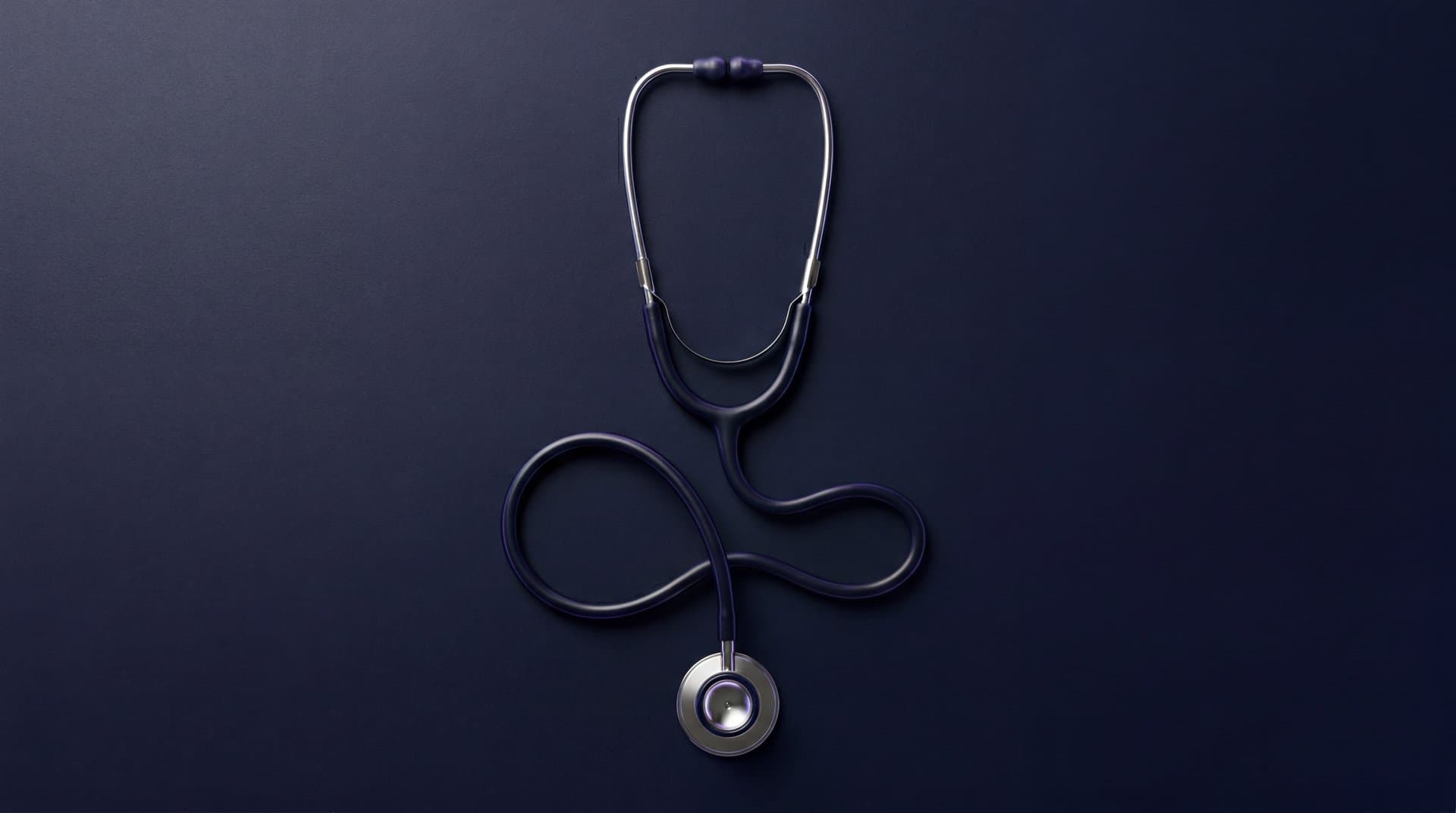 Stethoscope. clinical expertise